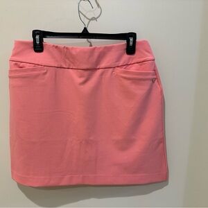 NWT Fairway & Greene Peach Golf Skirt
